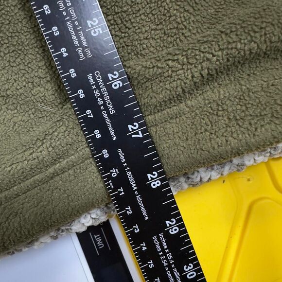 Columbia Fleece Jacket Mens XL Green Zip Outdoor Layer - Picture 5 of 5